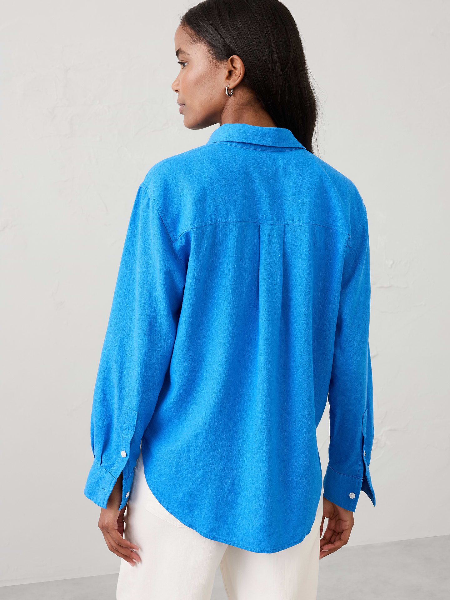 Image number 2 showing, Perfect Linen-Blend Shirt