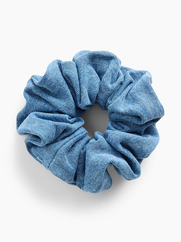 Denim Scrunchie