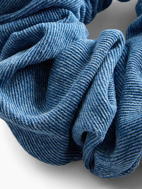 Denim Scrunchie