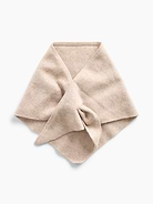 L'image numéro 1 présente Écharpe triangulaire en tricot