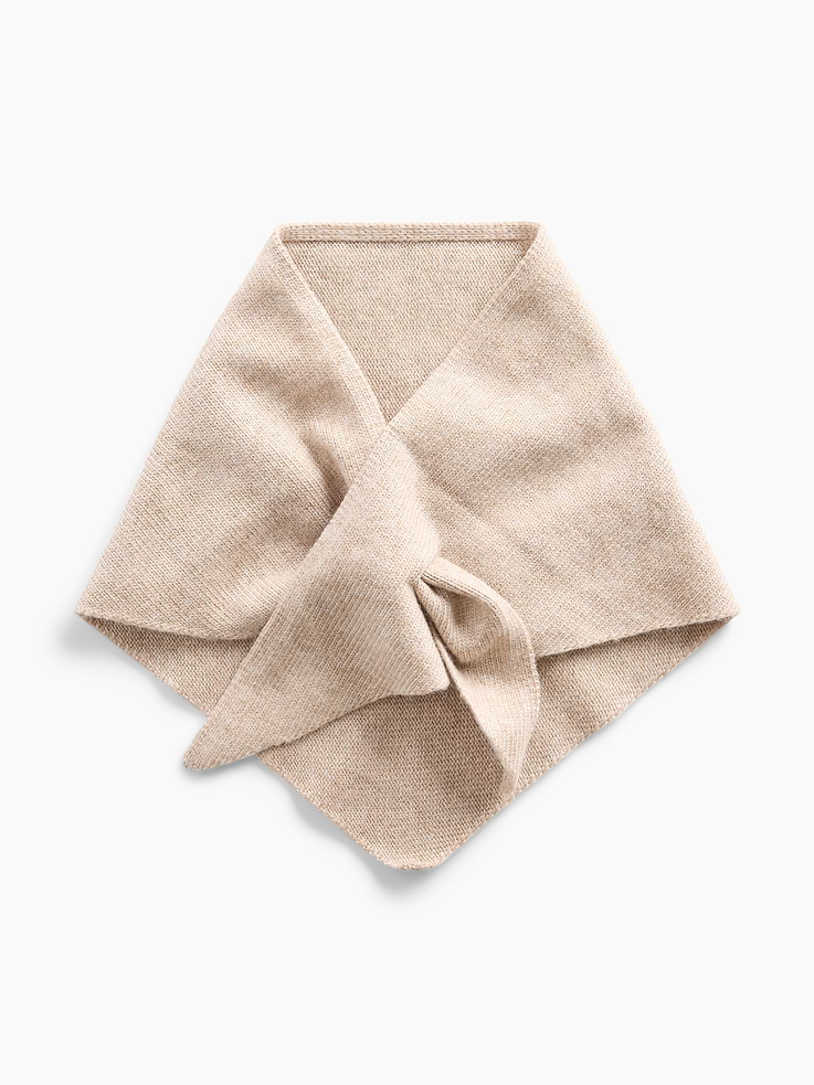 Image number 1 showing, Knit Triangle Scarf