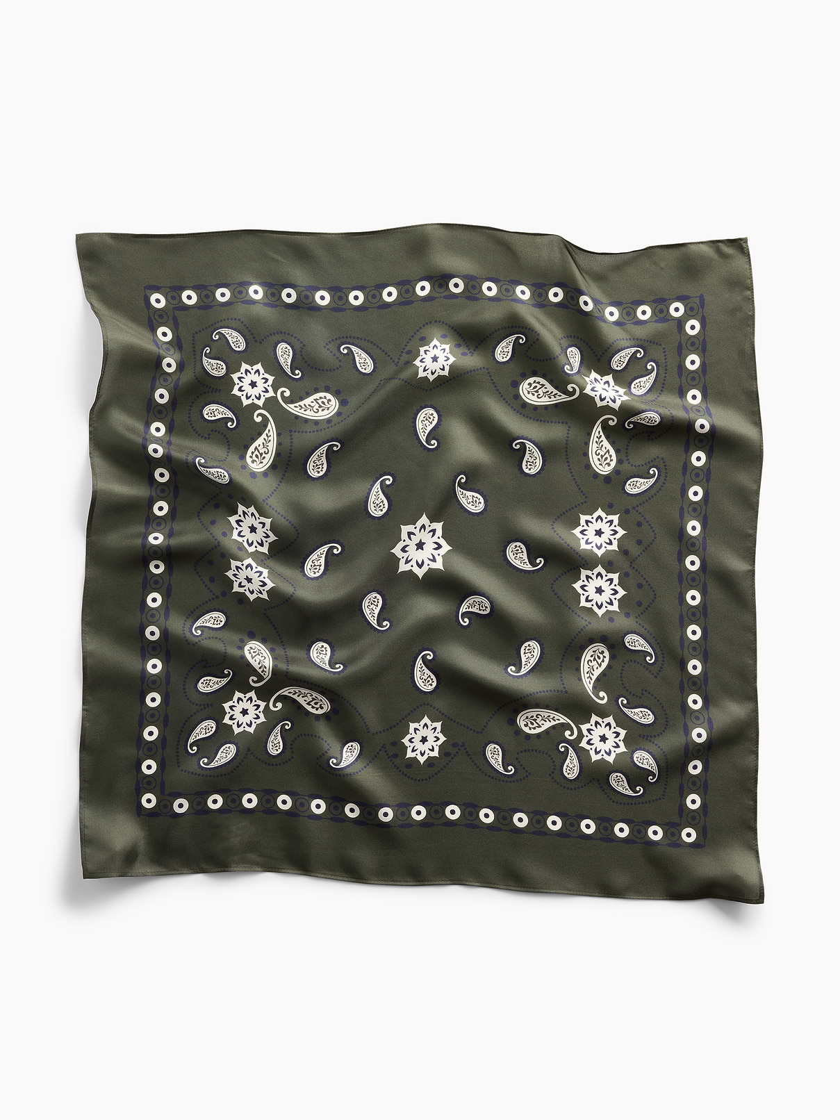 Image number 1 showing, 100% Silk Bandana