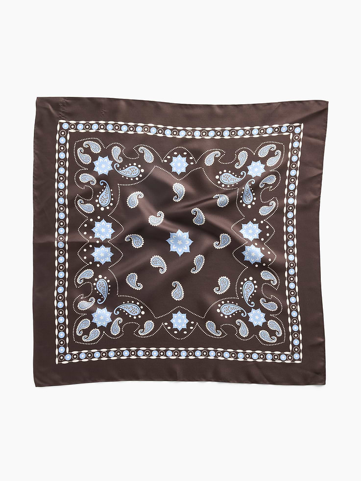Image number 1 showing, 100% Silk Bandana