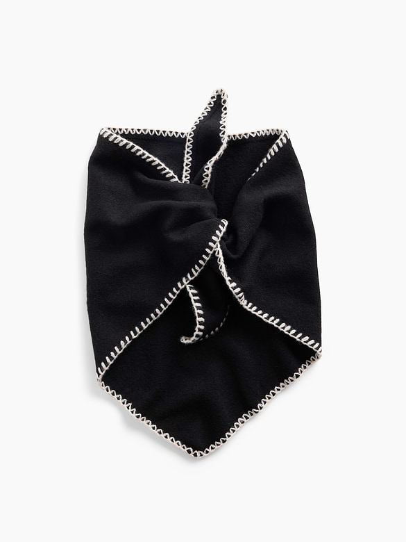 CashSoft Whipstitch Bandana Scarf
