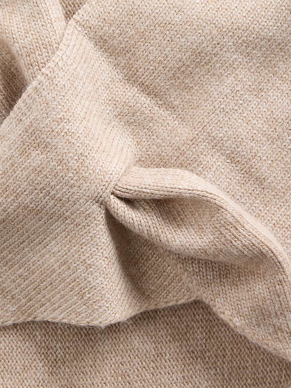 Knit Triangle Scarf