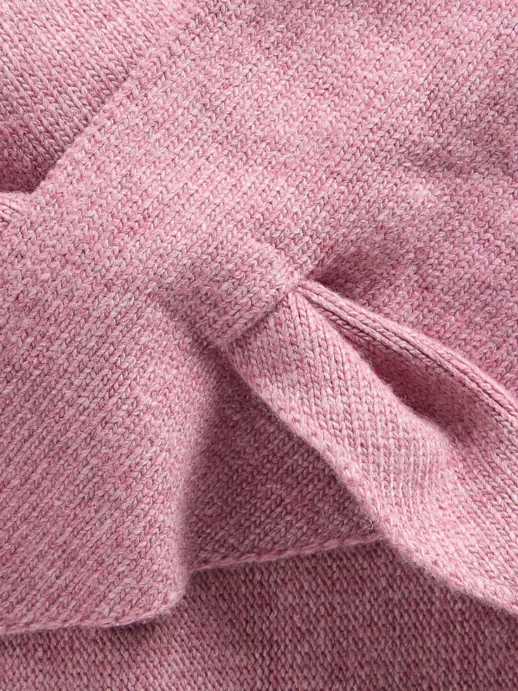 Image 4 of 4, Knit Triangle Scarf