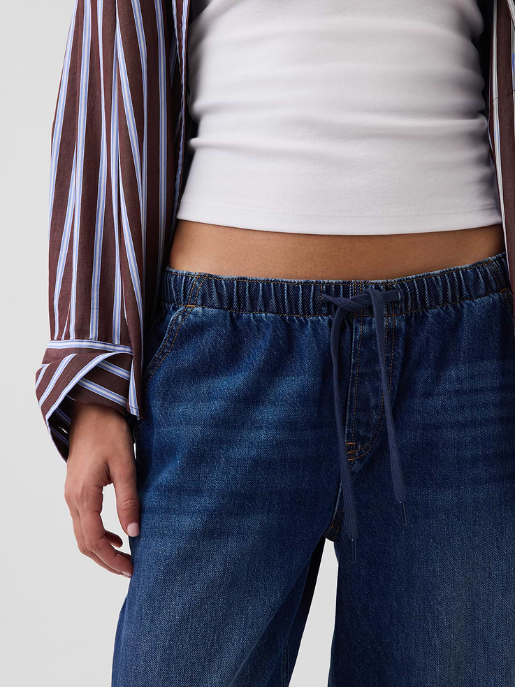 Image number 6 showing, Low Rise '90s Loose Easy Crop Jeans