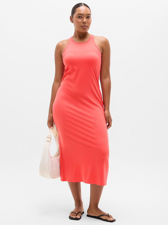 Signature Rib Maxi Dress