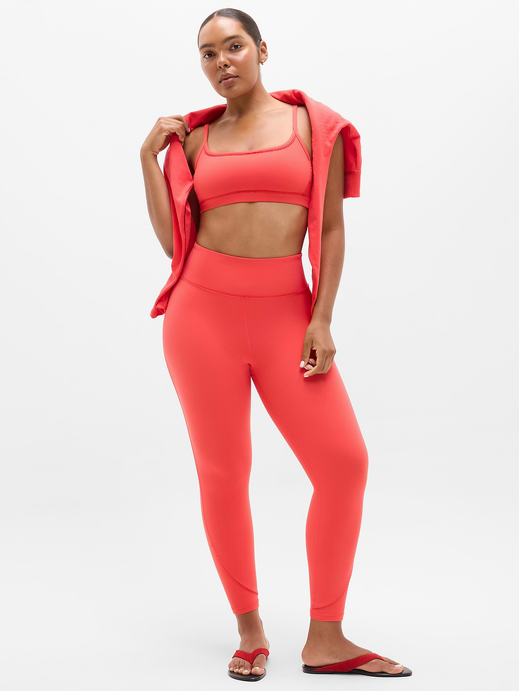 Image number 5 showing, Elation Ultra High Rise Picot 7/8 Legging