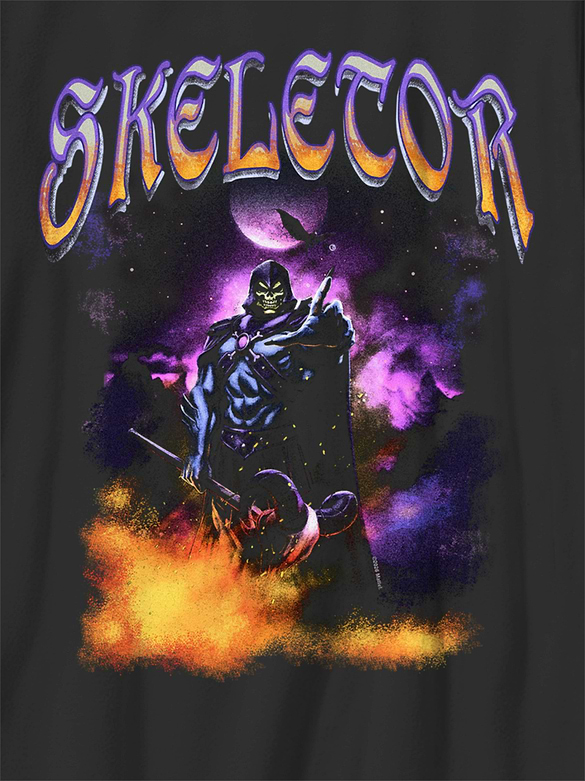 Kids Masters Of The Universe Skeletor Night Graphic T-Shirt