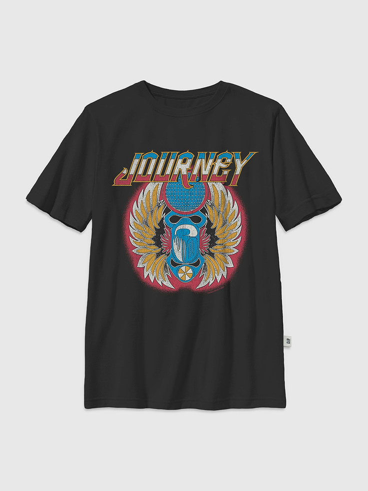 Image number 1 showing, Kids Journey Scarab Freedom Disco Glow Graphic T-Shirt