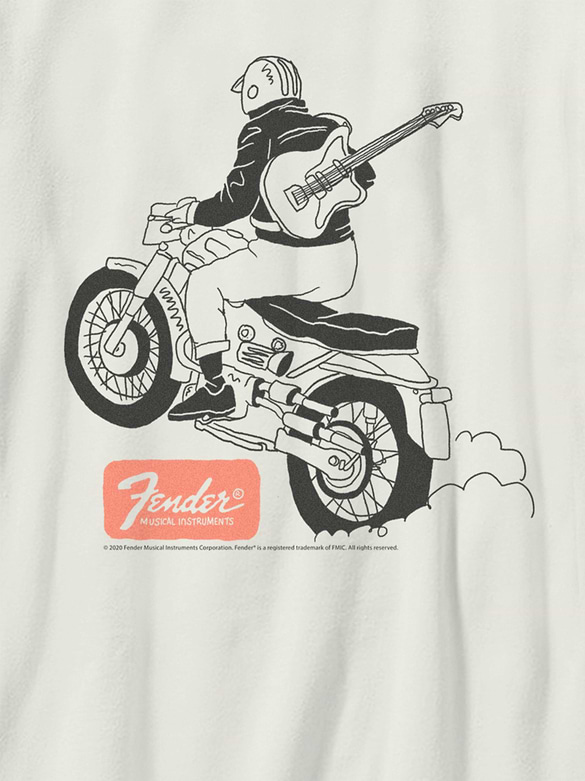 Kids Fender Moto Graphic T-Shirt