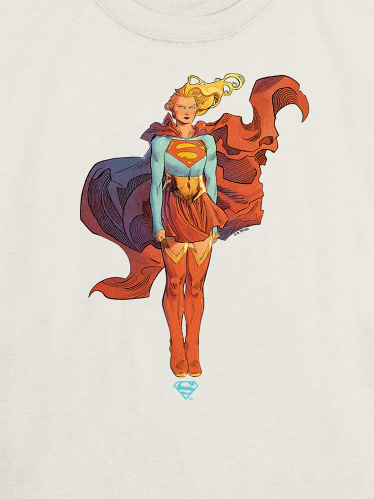 Image number 3 showing, Kids Supergirl Fuel Your Flight Star Graphic T-Shirt