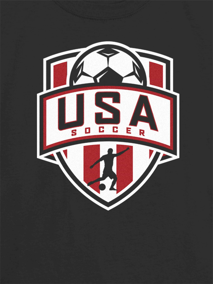 Image number 3 showing, Kids US Soccer Shield Graphic T-Shirt