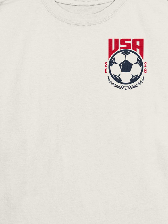Kids USA Soccer Crest Graphic T-Shirt