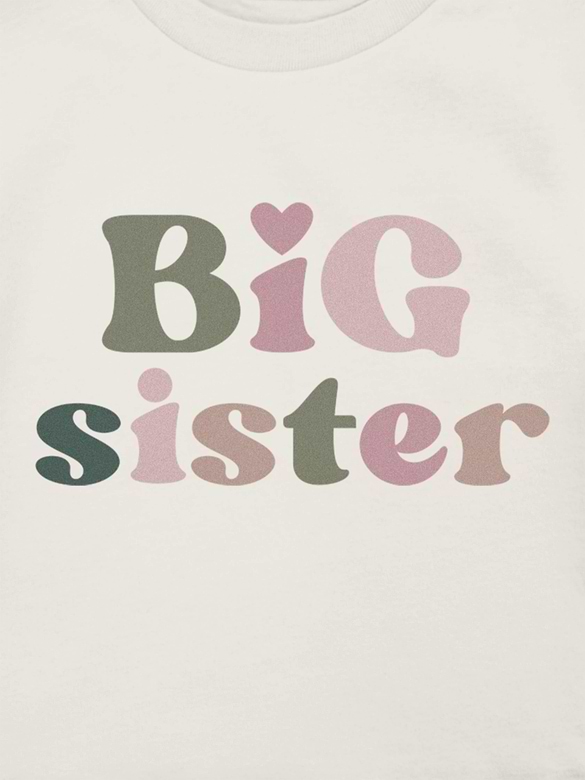 Toddler Big Sister Graphic T-Shirt
