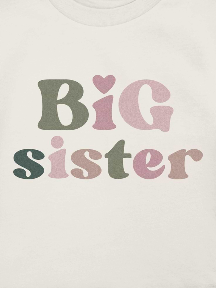 Image number 3 showing, Toddler Big Sister Graphic T-Shirt