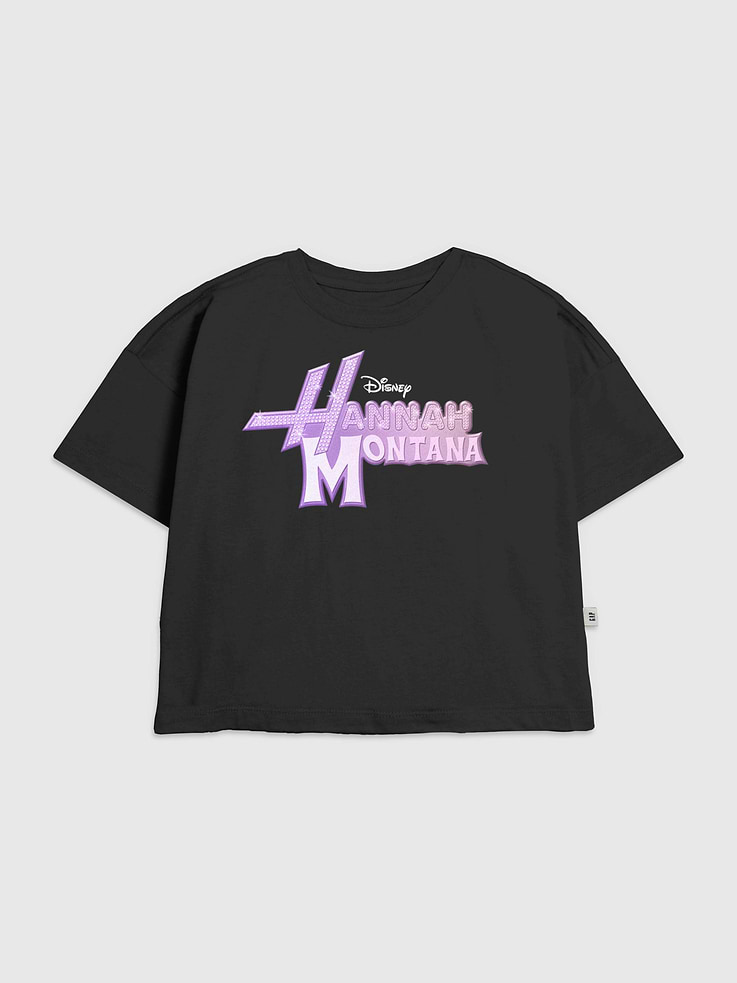 Image number 1 showing, Kids Hannah Montana Glam Logo Graphic T-Shirt