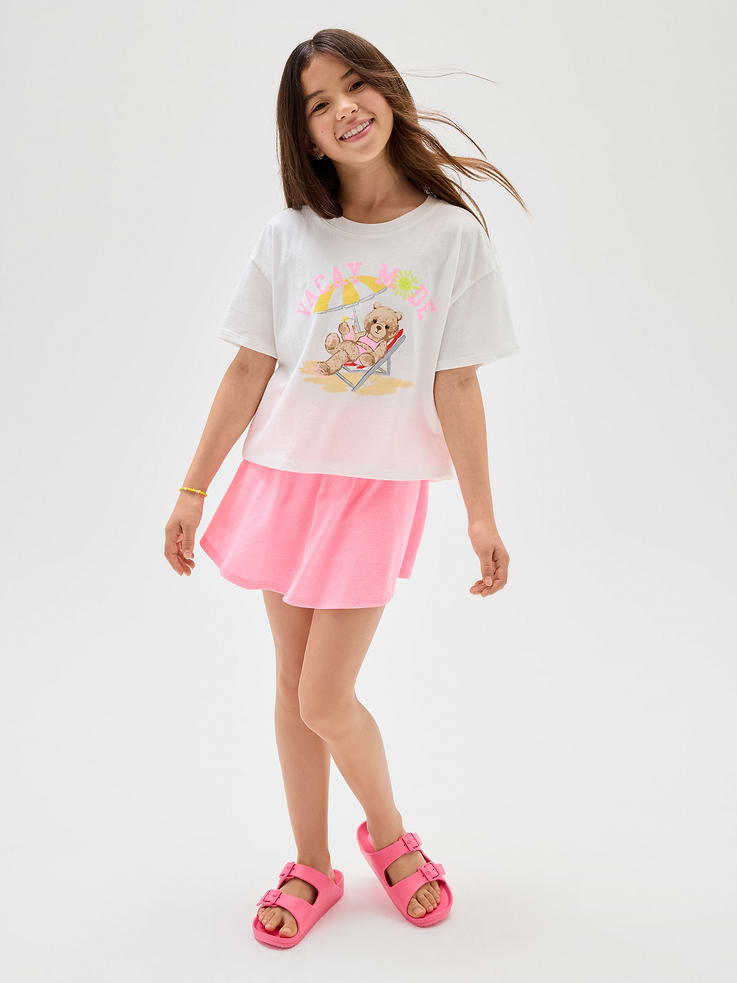 Image number 4 showing, Kids Pull-On Skort