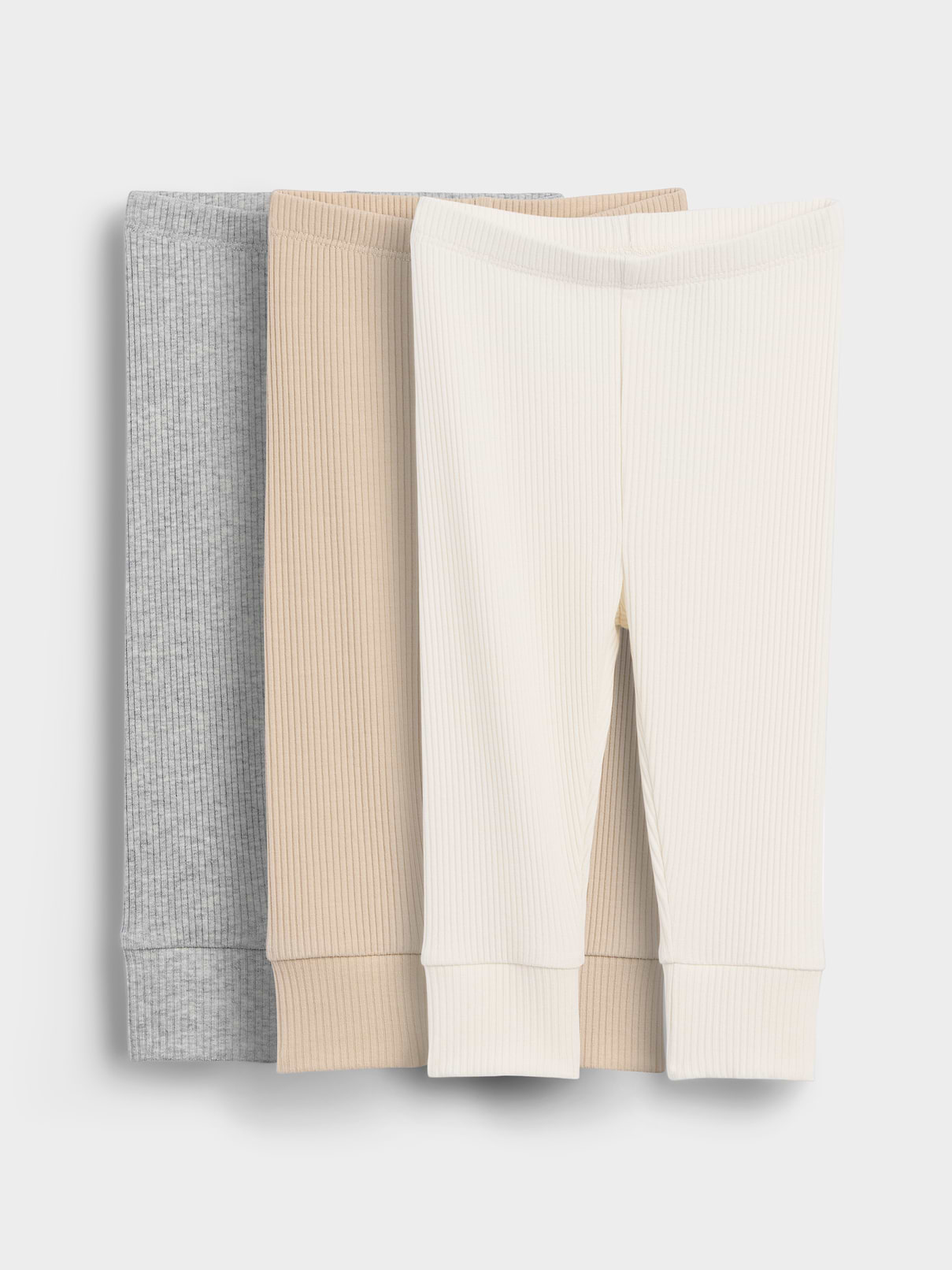 Baby First Favorites TinyRib Pants (3-Pack)
