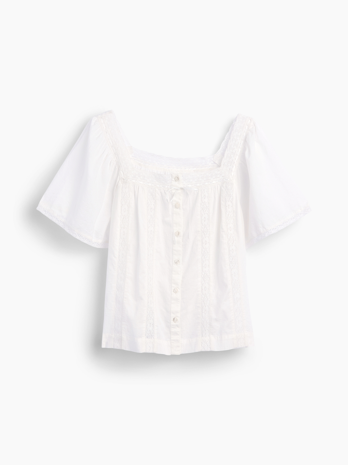 Neck- Swing Top- | Gap