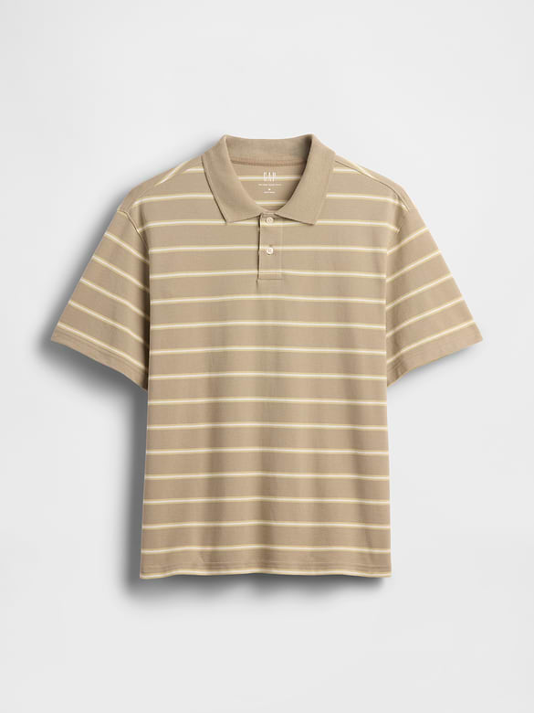 Relaxed Pique Polo