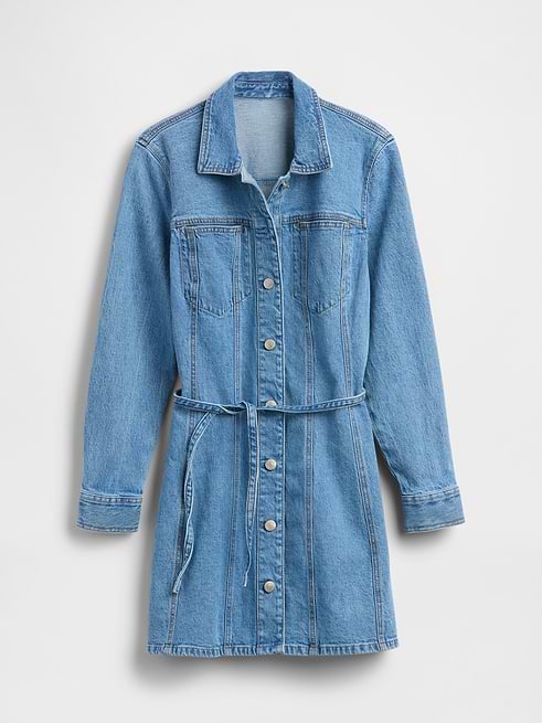 bcbg denim dress Pre-Loved Youth Girls *Size 3T and effortless—made for daytime NA-03.30.26AM Size:UK 20 Kareena Kapoor Khan Steps
