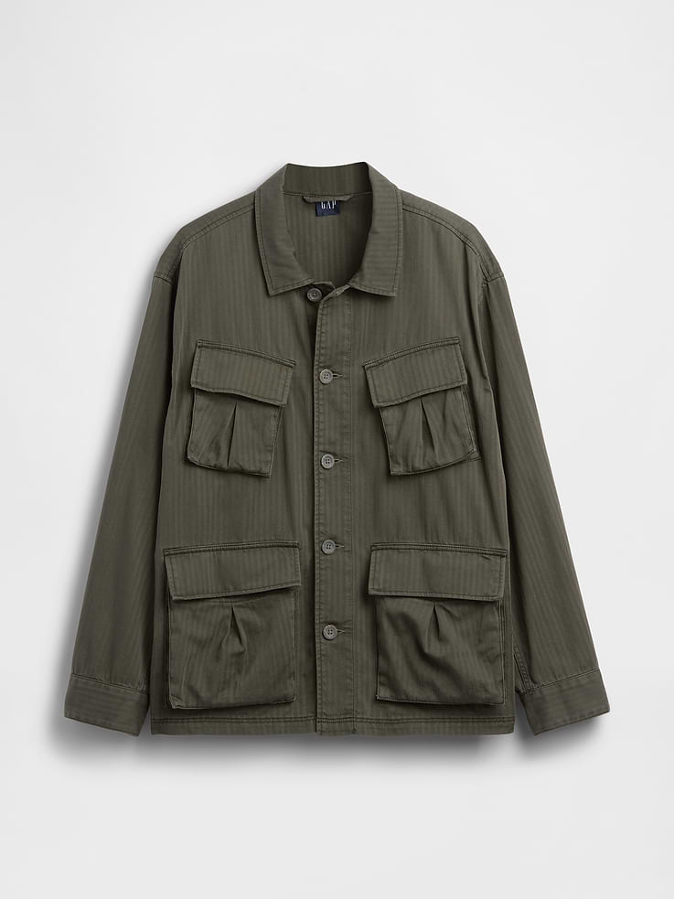 Image number 5 showing, Oversized Field Jacket