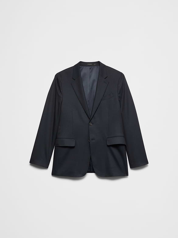 Luxe Hopsack Suit Jacket