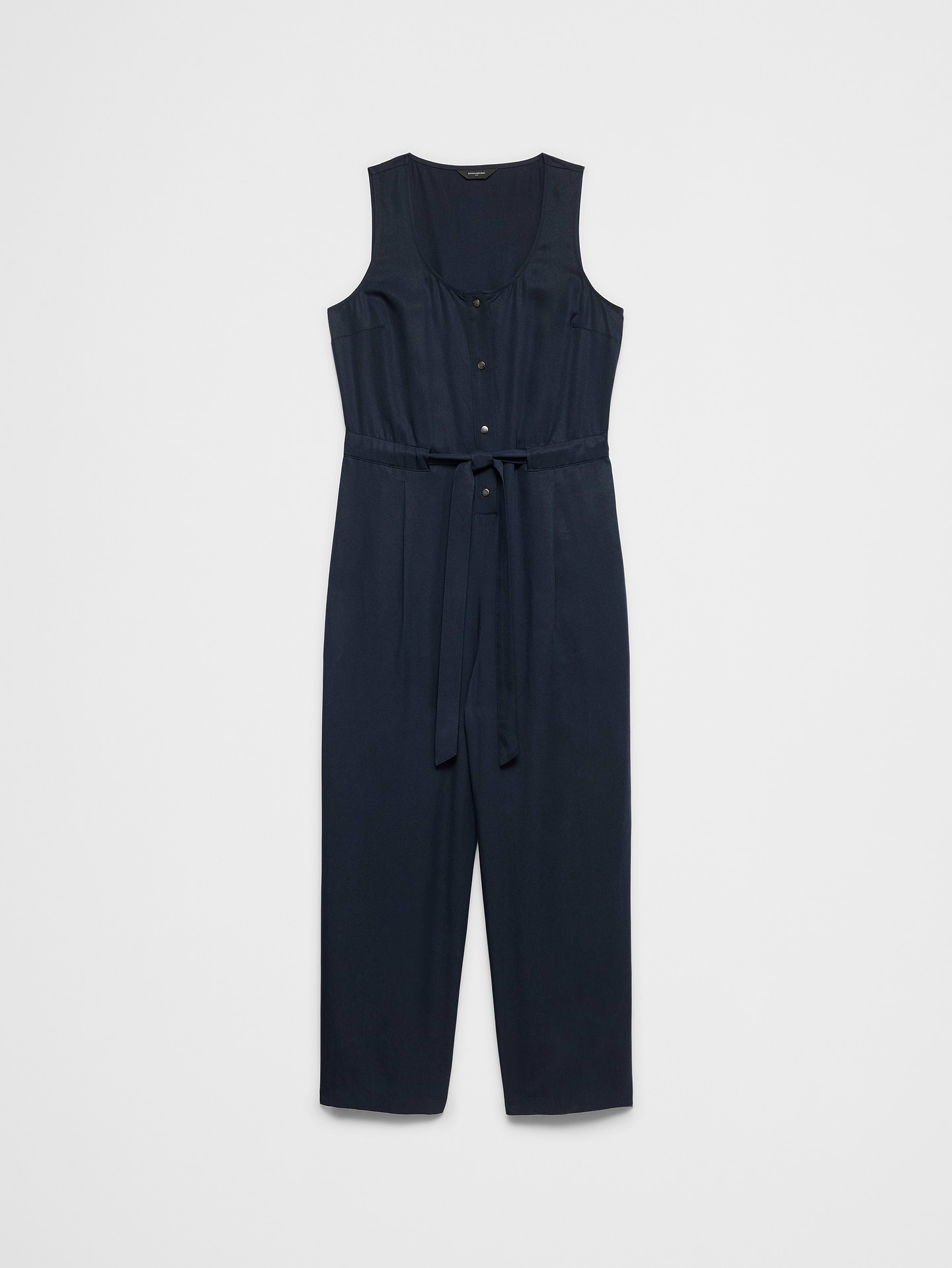 Image number 4 showing, Tencel Cinch-Waist Jumpsuit