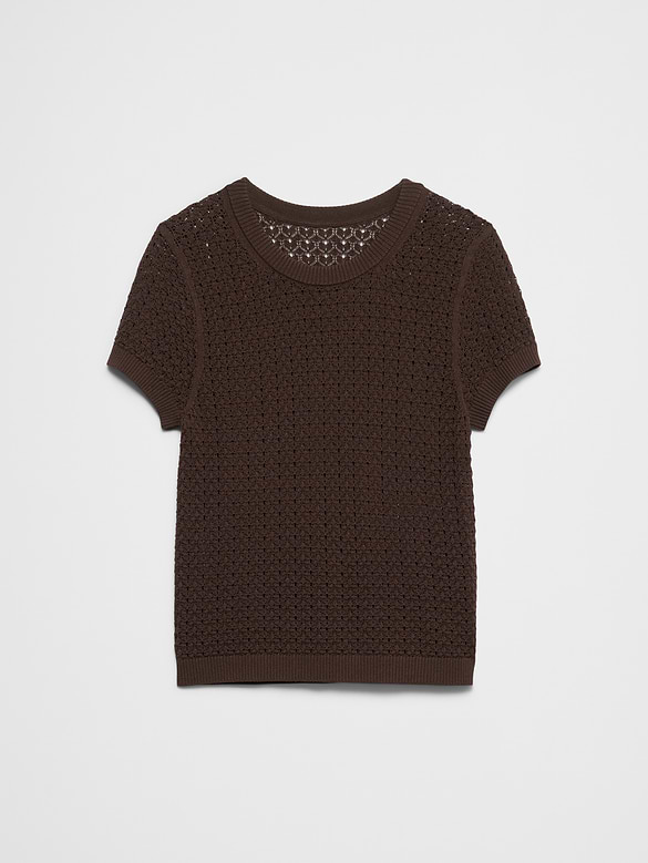 Pointelle Sweater