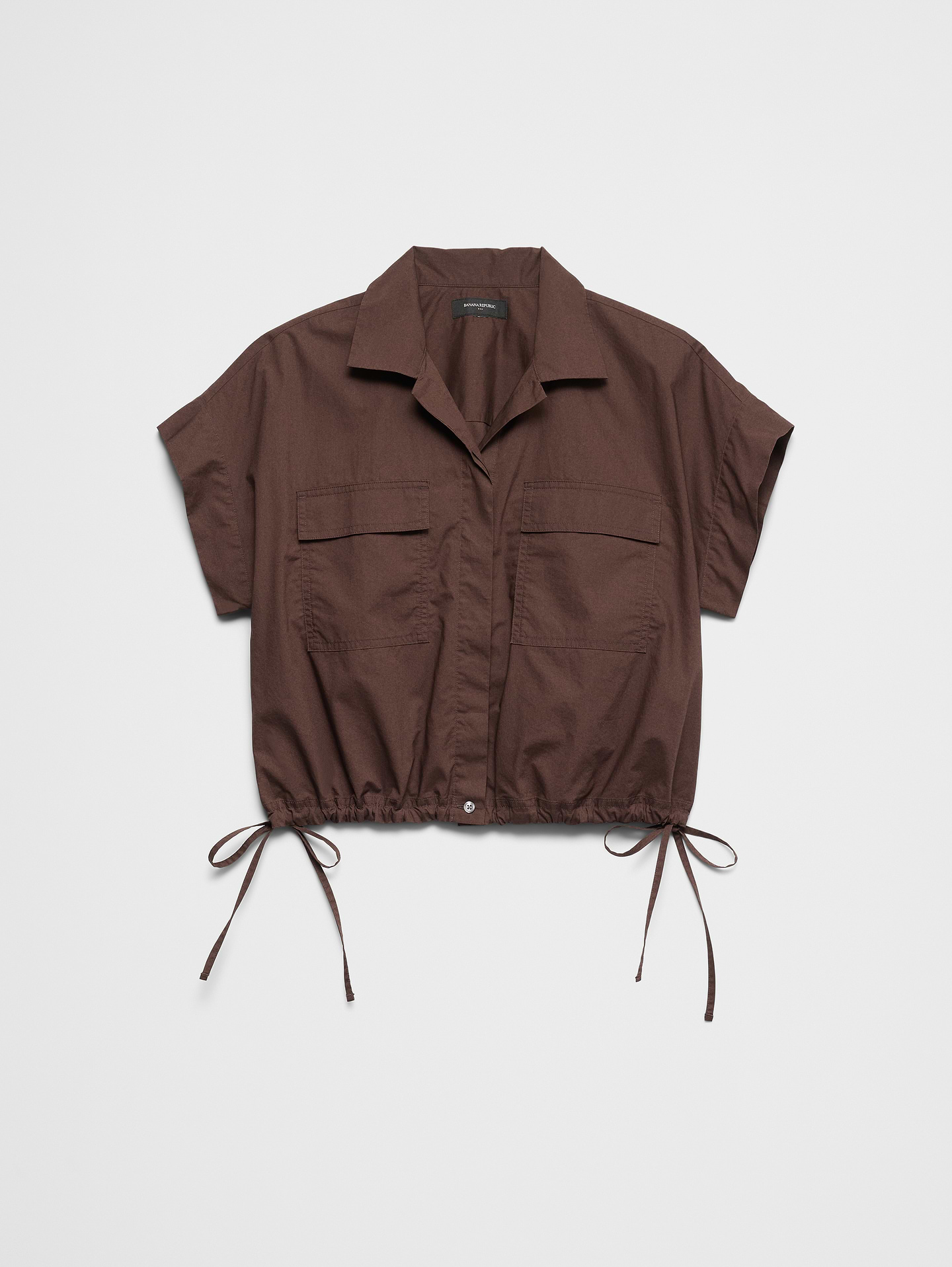 Image number 4 showing, Drawstring-Hem Shirt