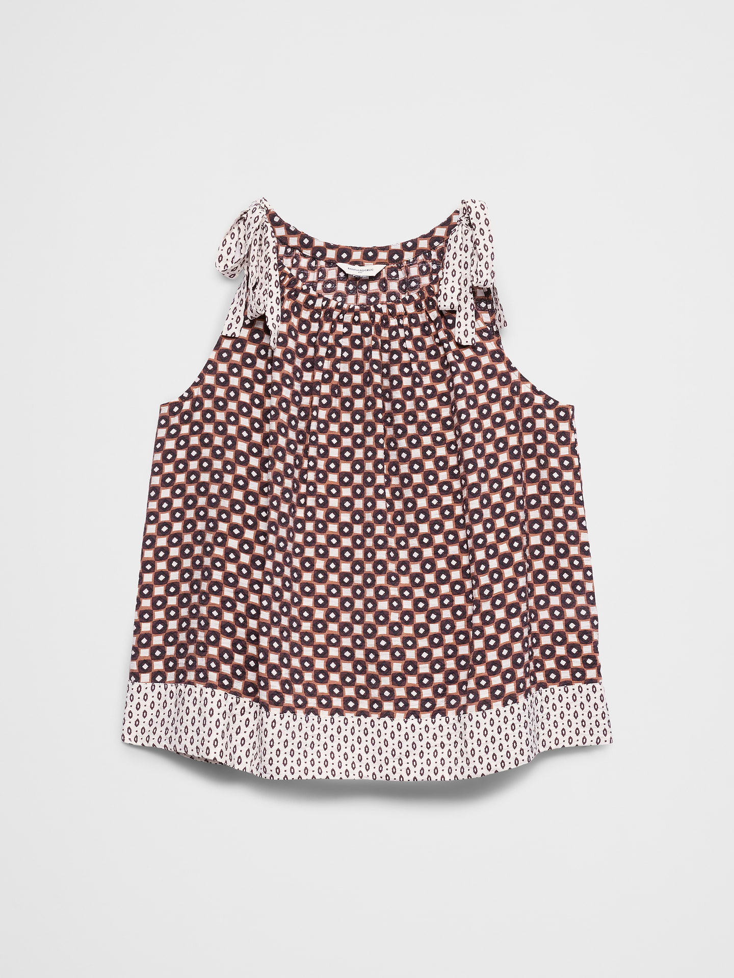 Image number 4 showing, Silky Tie-Shoulder Tank