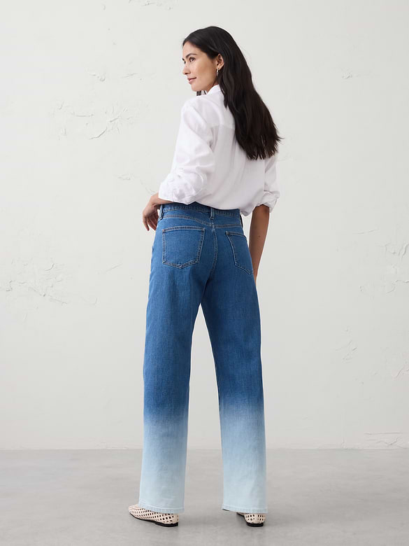 Straight High-Rise Jean