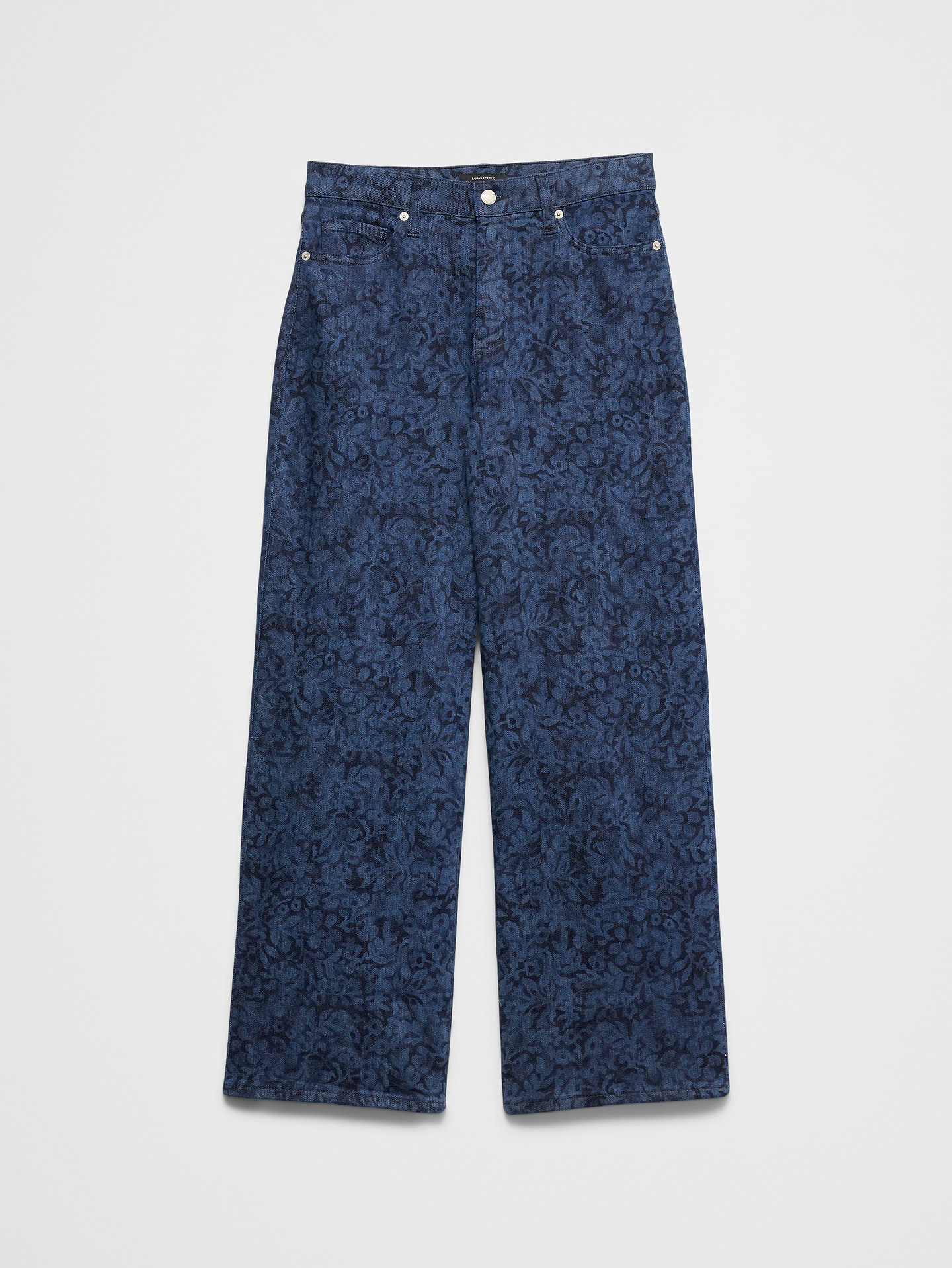 Image number 7 showing, Wide-Leg High-Rise Jean