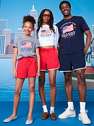 Image number 3 showing, Short-Sleeve Gender-Neutral Flag Logo Graphic T-Shirt for Kids