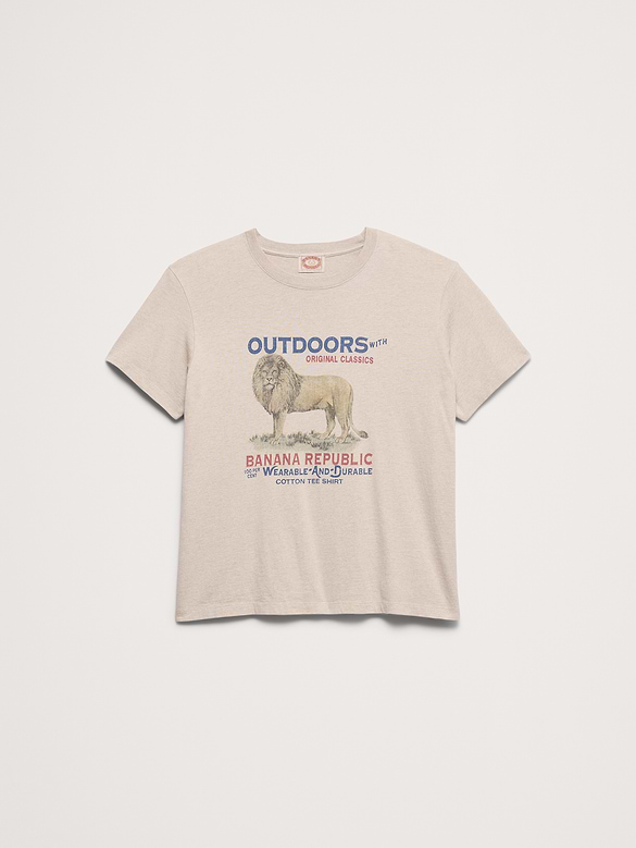T-shirt à imprimé Retour aux archives