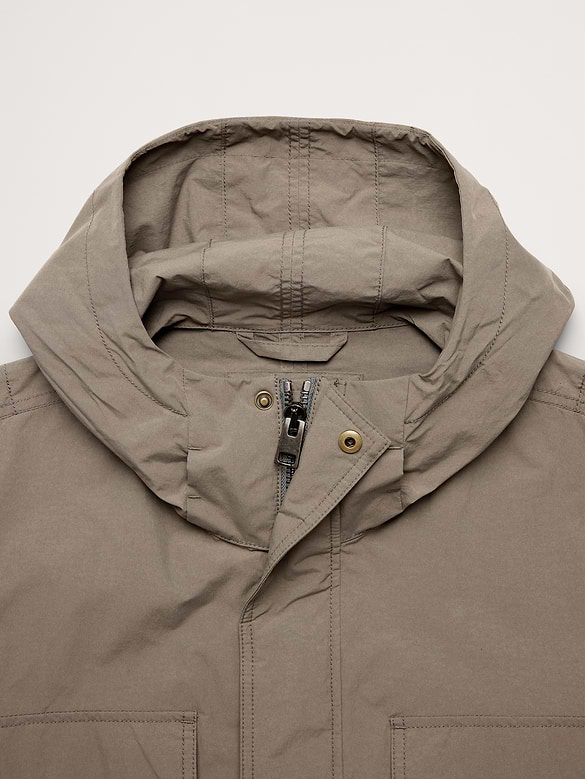 Relaxed Multi-Pocket Flight Jacket