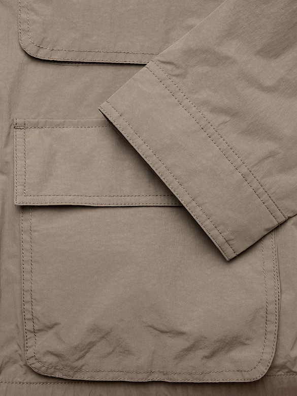 Relaxed Multi-Pocket Flight Jacket
