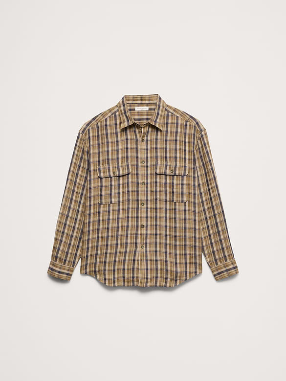 Relaxed-Fit Linen Explorer Shirt