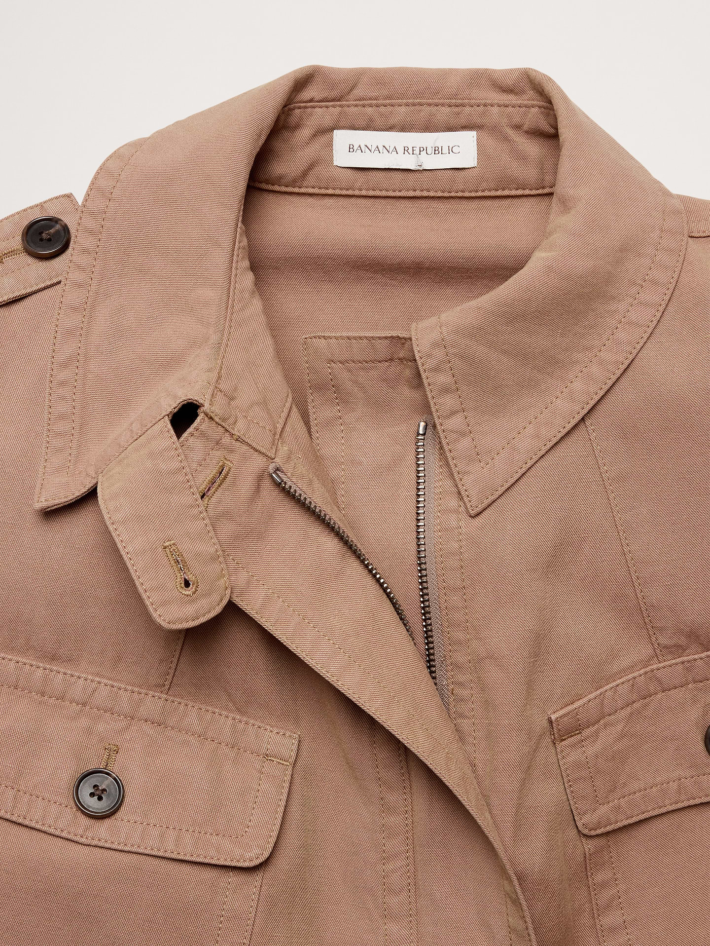 Image number 6 showing, TENCEL™-Cotton-Linen Utility Vest