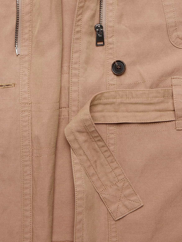 Veste utilitaire en TENCEL™, coton et lin