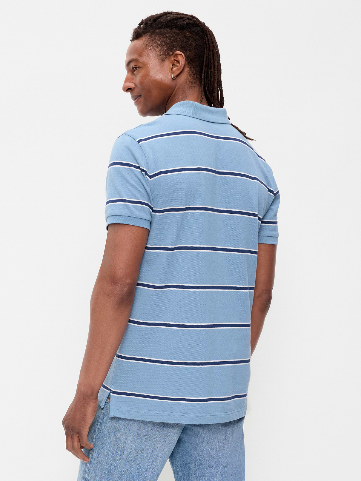 Image number 2 showing, Striped Pique Polo