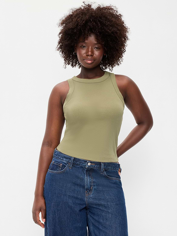 Snug Crop Tank Top
