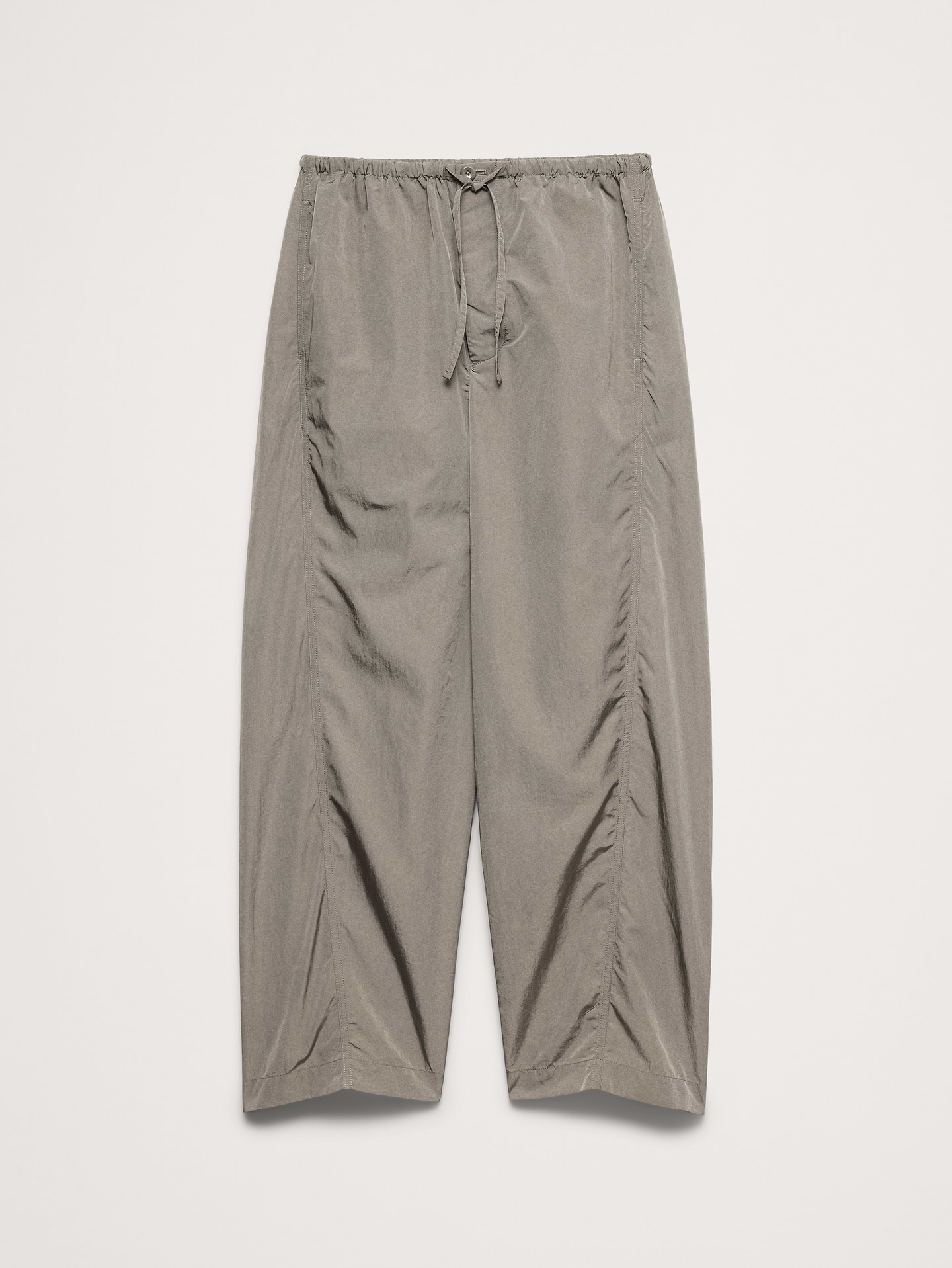 L'image numéro 5 présente Pantalon ample à cordon de serrage en nylon