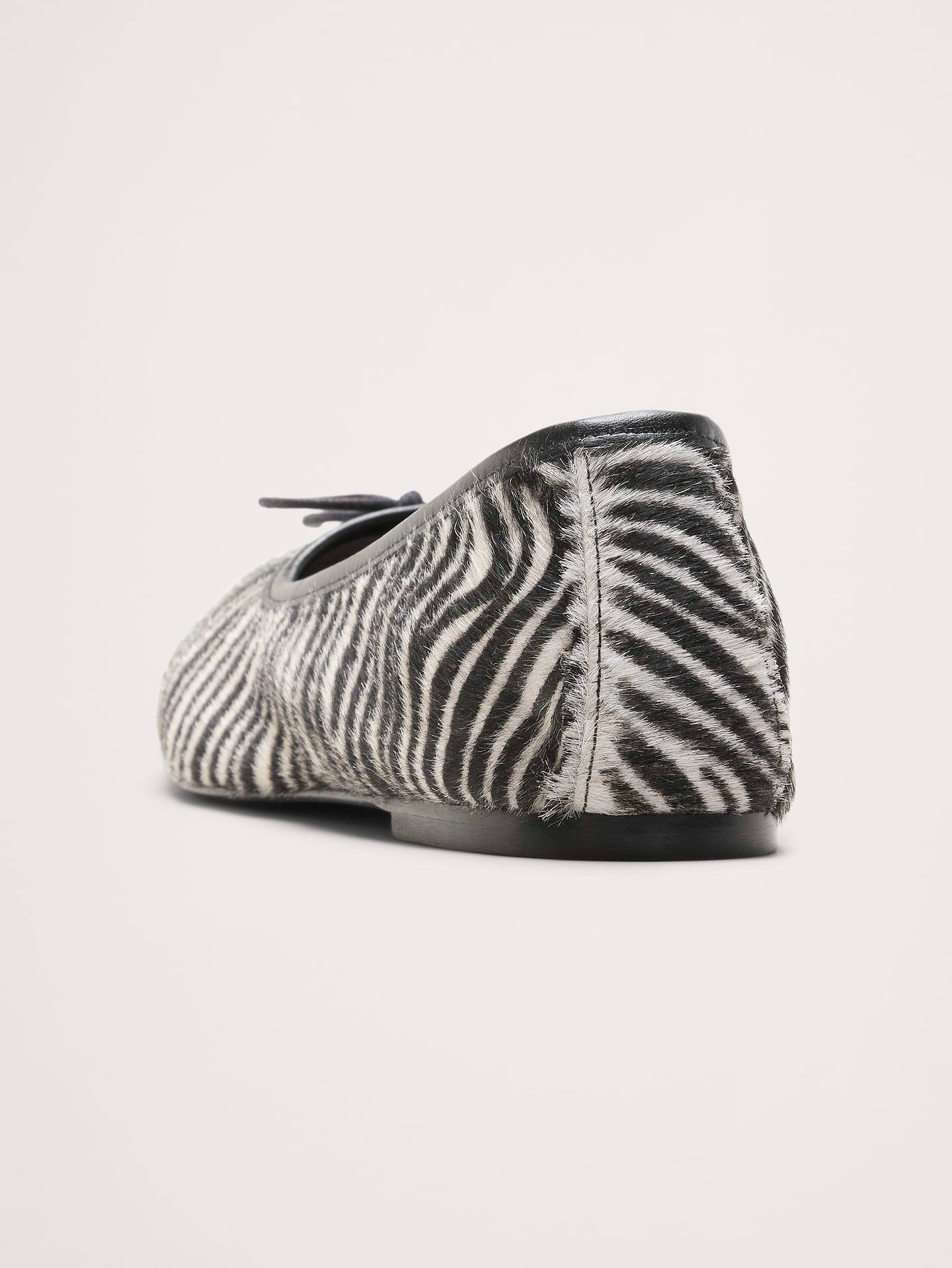 Image number 4 showing, Jada Zebra Square-Toe Ballet Flat By Freda Salvador