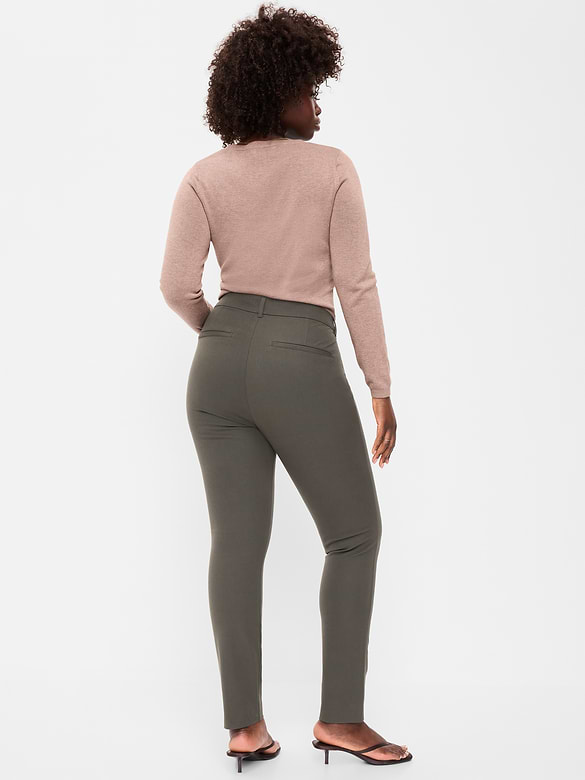 High-Waisted Pixie Skinny Ankle Pants
