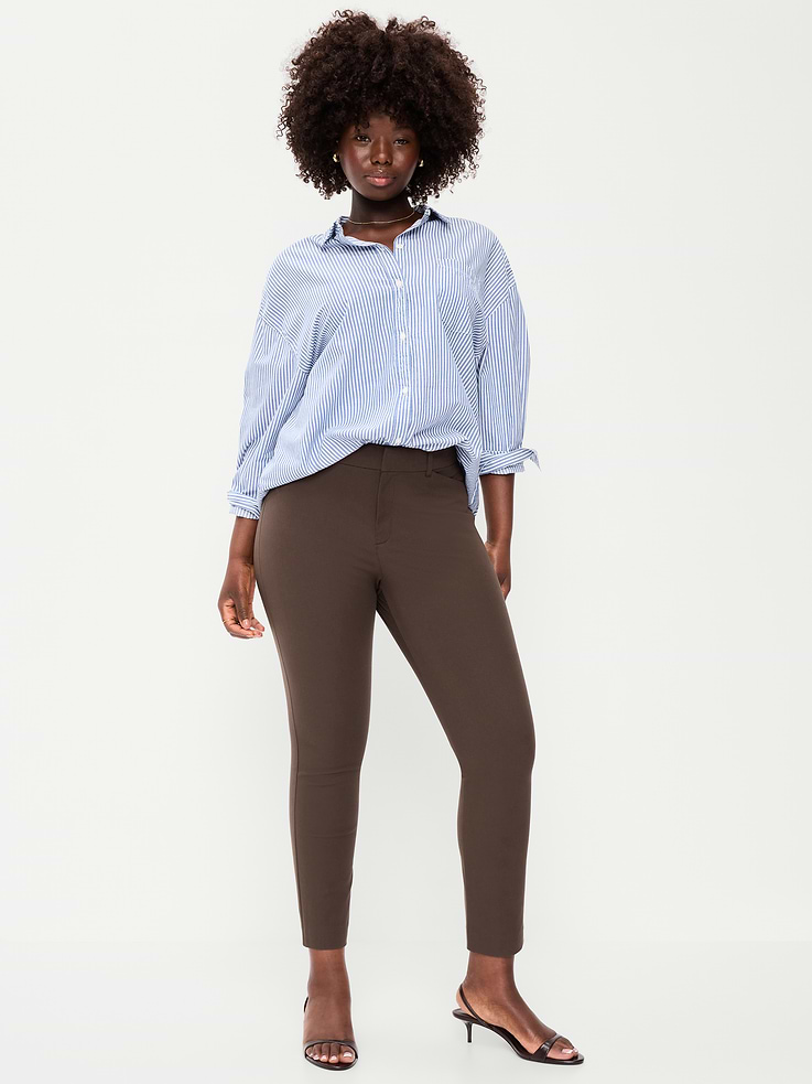 Image number 6 showing, High-Waisted Pixie Skinny Ankle Pants