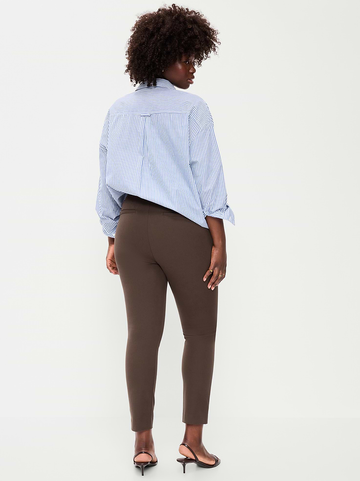 Image number 7 showing, High-Waisted Pixie Skinny Ankle Pants