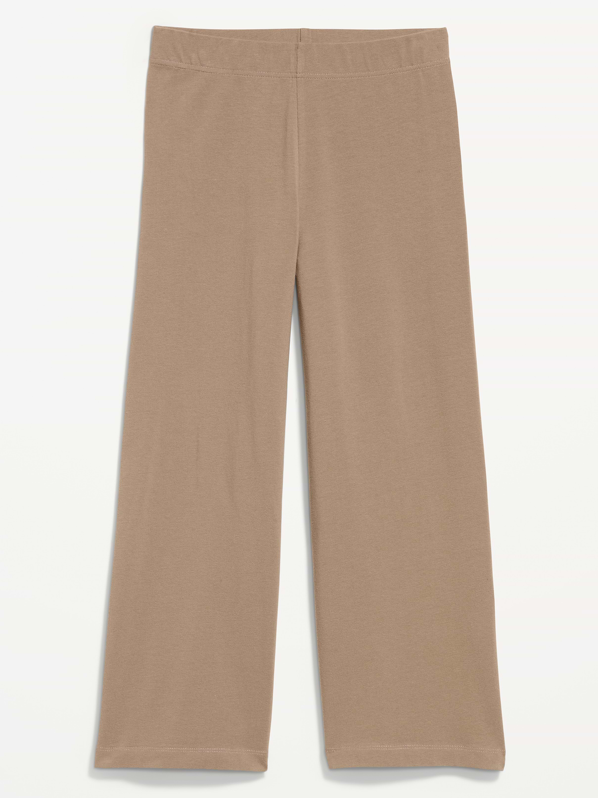 L'image numéro 1 présente Legging à jambe large à taille haute, longueur 3/4